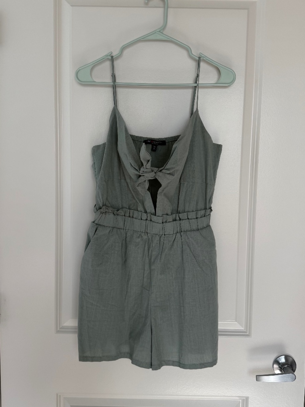 Women's One Clothing Los Angeles Green Romper Medium